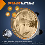 Fog Light Assembly Fog Light Assembly Compatible with 2007 2008 2009 2010 2011 2012 2013 Chevy Avalanche Suburban Tahoe GMC Yukon Acadia Ford Mustang Pontiac 2015 2016 2017 Silverado Colorado H16 Bulbs