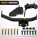 Tow Hitch for 2021-2025 Hyundai Santa Fe 2021-2025 Kia Sorento | 2 Inch Receiver Class 3 Trailer Hitch for 2021 2022 2023 2024 2025 Hyundai Santa Fe 2021-2025 Kia Sorento Black Powder Coated