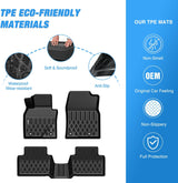 TPE Floor Mats for Mazda CX-30 CX30 2020 2021 2022 2023 2024 2025 2026 All Weather Custom Fit Heavy Duty Floor Liners