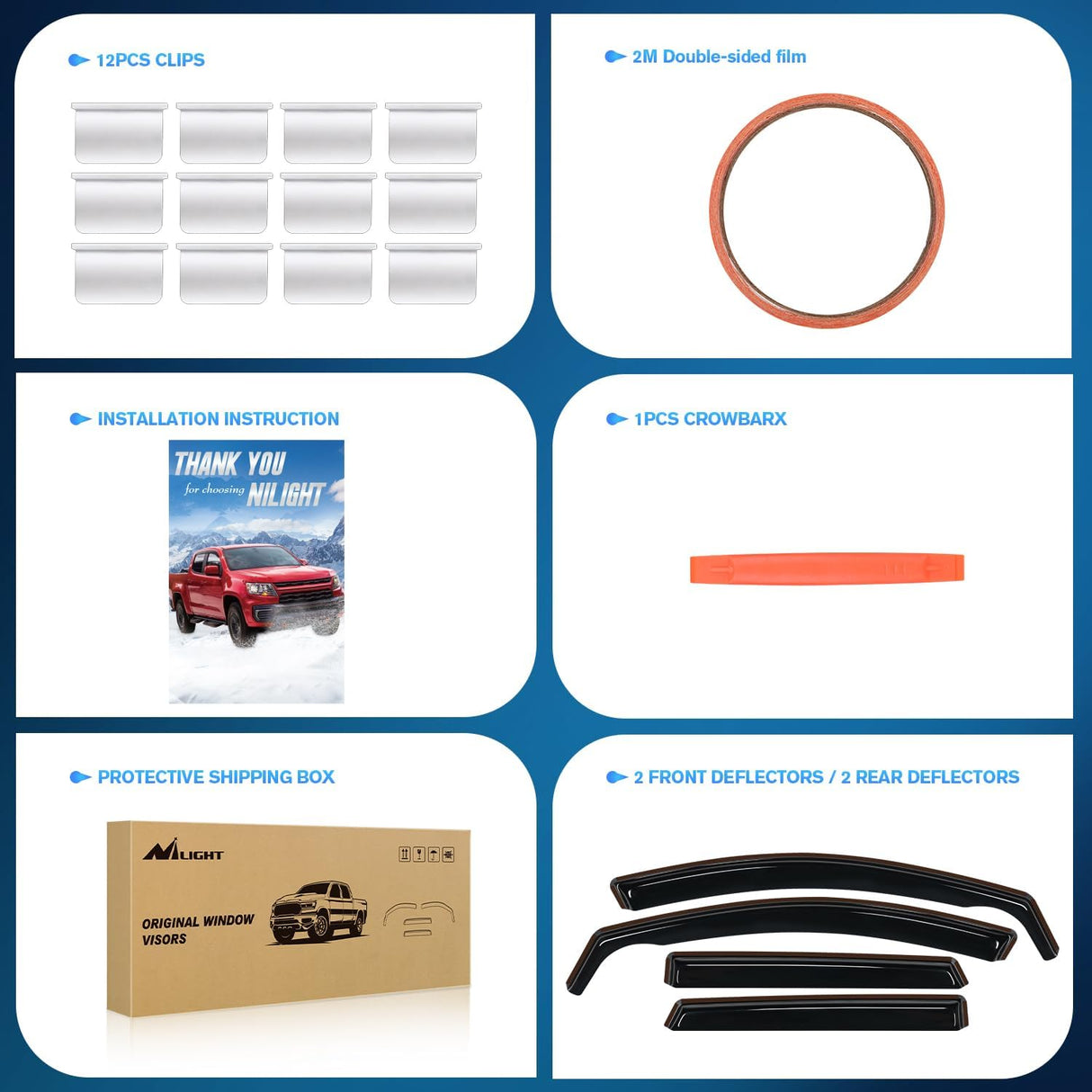 in-Channel Rain Guards for Hyundai Tucson 2022 2023 2024 2025 2026, Vent Window Visors, Original Window Deflectors-4PCS