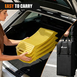 Tire Saver Ramps, 17.3 Inch RV Car Flat Spot Prevention Storage Pads, 4-Pack