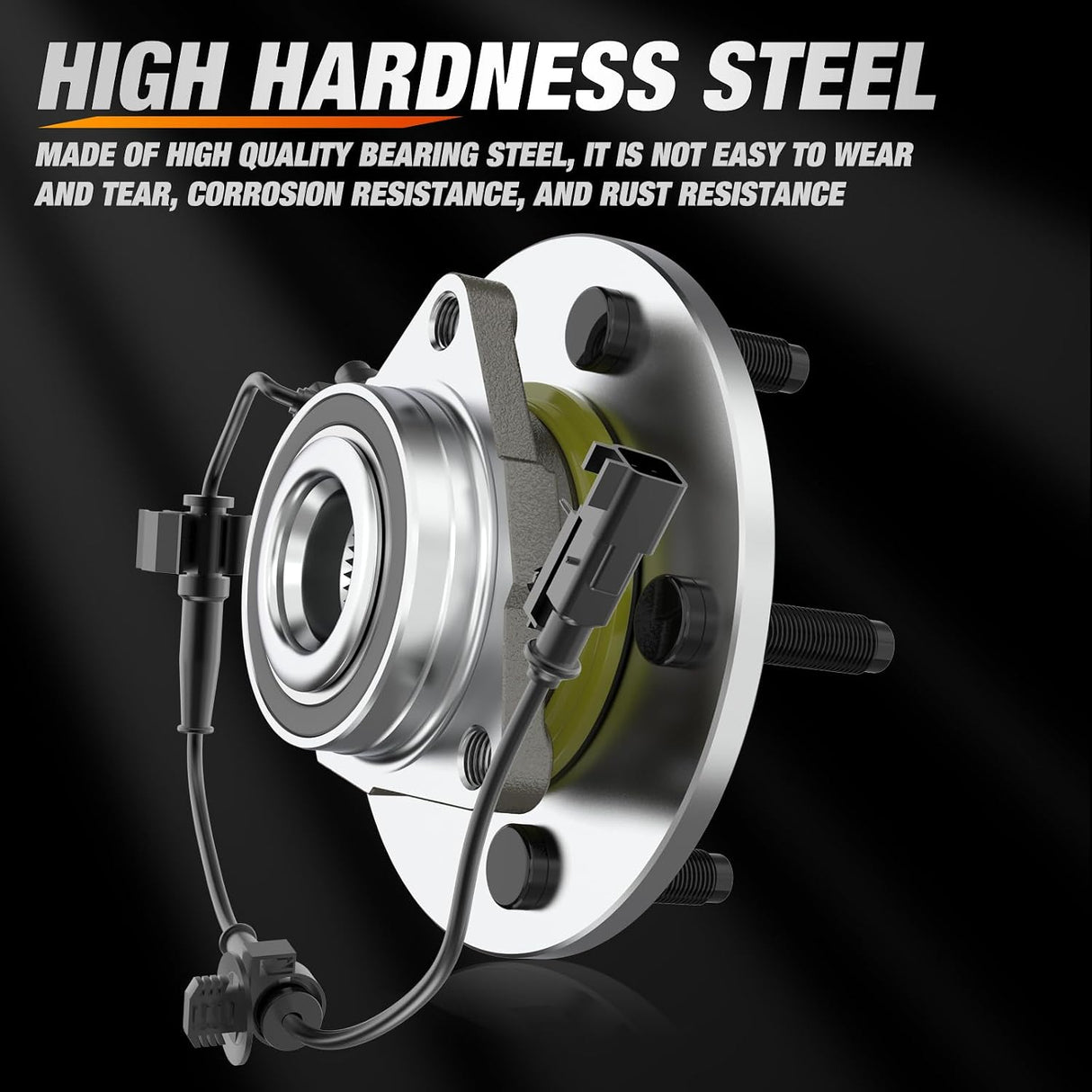 Front Wheel Bearing Hubs for Dodge Ram 1500 2009-2010, W/ABS-2Pack | Direct Replacement, Smooth & Quiet Operation, Heavy-Duty Construction