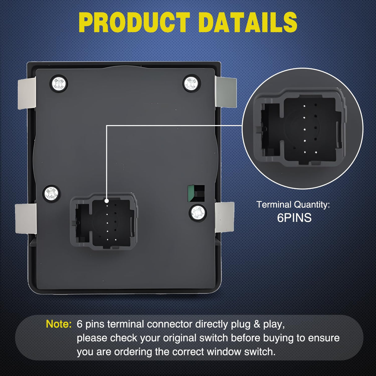 Headlight Dimmer Switch Compatible with 2010 Dodge Ram 1500 2500 3500 2011 2012 2013 2014 2015 2016 2017 2018 Ram 1500 2500 3500 4500 5500 2019-2023 Ram 1500 Classic w/Blue LED Light