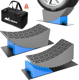 Camper Leveling Blocks 6 Inch, RV Wheel levelers for Single Dual Axle Travel Trailers, 2 Packs