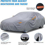 Universal Fit for Sedan-Length (186in to 193in) Car Cover UV Protection Nilight