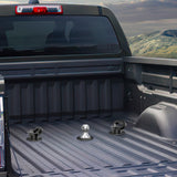 60618 Puck System Gooseneck Hitch Ball Kit, Compatible with 2013-2025 Dodge RAM 2500 3500, 2-5/16 Inch Gooseneck Ball for Truck Bed with 2 Safety Chain Anchors w/Storage Box