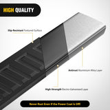 Running Boards for Toyota Tacoma 2005-2023 Double Cab | for 2 Full-Size Door & 2 Half-Size Door 6 Inch Side Step Nerf Bars Stainless Steel Black