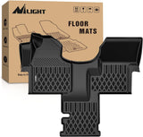 TPE Floor Mats for All Mercedes Benz Sprinter 2500 3500 2019 2020 2021 2022 2023 2024 2025 Weather Custom Fit Heavy Duty Floor Liners