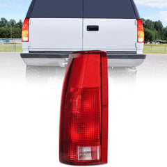 1998-1999 Chevy GMC C/K1500 2500 3500 1992-1999 Yukon Suburban Blazer 1995-2000 Tahoe 1999-2000 Cadillac Taillight Assembly Rear Lamp Replacement w/Bulbs and Harness Driver Side