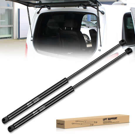 Rear Window Glass Struts 4761 for Jeep Wrangler YJ 1987-1995, Rear Shocks Gas Struts 26 Inch, 2PCS Set Rod