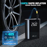 Jump Starter with Air Compressor 3500A 150PSI Portable Car Battery Booster 9.0 Gas & 8.0L Diesel with Auto-Shutoff Digital Tire Inflator 12V Battery Power Supply w/Large LCD Display