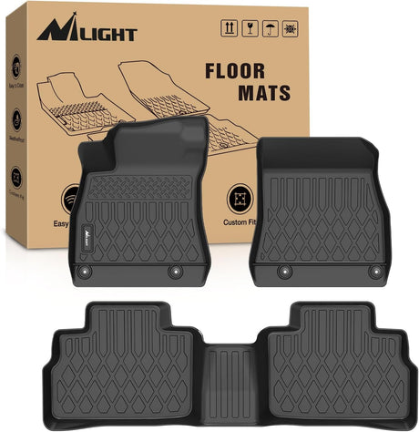 TPE Floor Mats for Nissan Sentra 2020 2021 2022 2023 2024 2025 2026, All Weather Custom Fit Heavy Duty Floor Liners