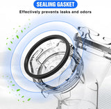 RV Wye Sewer Hose Fittings Y Connector Clear Leak-Proof Connection with Built in Gasket Odor-Tight Seal Twist Bayonet Design RV Y Sewer Hose Splitter 2 Way Adapter for Campers Travel Trailers