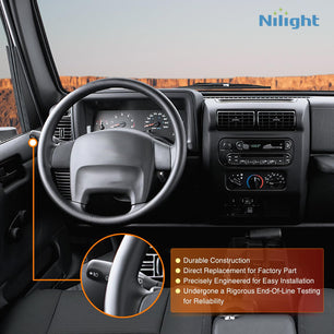 2001-2006 Jeep TJ Wrangler Sport Utility Turn Signal Switch Nilight