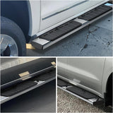 Running Boards for 2005-2023 Toyota Tacoma Double Cab 4 Full Size Doors 6 Inch Stainless Steel Bolt-on Side Step Nerf Bars
