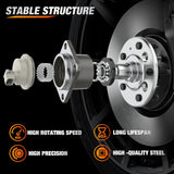 Rear Wheel Bearing Hubs for Chevy Impala 2000-2013 FWD | For 2005-2009 Buick Allure Lacrosse, 1997-2002 Buick Century, 1997-2004 Buick Regal, 1997-2005 Chevy Venture-2Pack