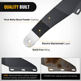 50 inch Curved LED Light Bar Bracket Mounting Upper Windshield Roof Cab Brackets Compatible with Ford Ranger 1993-2011 Pickup 4-Door or 2-Door