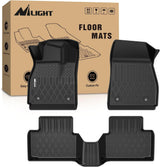 TPE Floor Mats for Chevy Malibu 2013 2014 2015, 2016 Chevrolet Malibu Limited Only, All Weather Custom Fit Heavy Duty Floor Liners