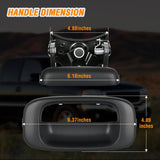 Tailgate Handle Car Liftgate Latch Handles Assembly Compatible with 1999 00 01 02 03 04 05 06 2007 Chevy Silverado GMC Sierra 1500 2500 3500 Replaces#76106 15997911 15228539 15228541 15228540