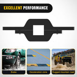 1-1/4 inch Towing Hitch Mount Bracket for Truck Trailer RV SUV Pick Up fit Dual LED Work Light Reverse Rear Back Up Off Road Lights(Towing Hitch Mount Bracket) Without Light