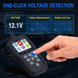 YM319 Professional OBD2 Scanner Car Diagnostic Tool - 2.4 Inch IPS Full-View Color Screen Code Reader - Live Data Graphing, Battery Test for All 1996 & Newer Cars