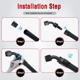 10AN 20FT CPE Fuel Hose Kit with 12PCS AN10 Fitting&Hose Separator | CPE Nylon Stainless Steel Braided Oil Gas Diesel Fuel Hose End Fitting Kit for Transmission Oil Cooler Vacuum Lines