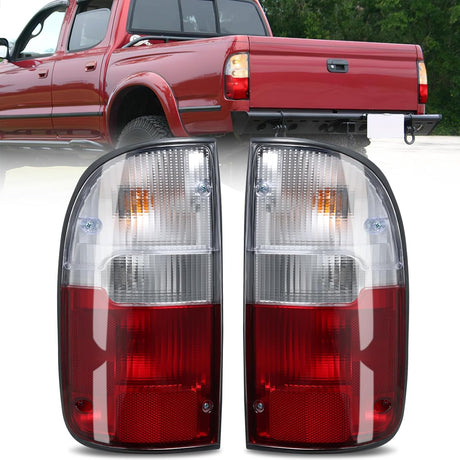 Taillight Assembly Compatible with 1995 1996 1997 1998 1999 2000 Toyota Tacoma Rear Tail Light Lamp Replacement OE Style Driver Side and Passenger Side