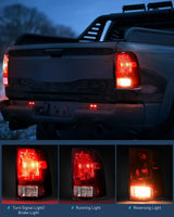 Taillight Assembly Compatible with 2009 2010 2011 2012 2013 2014 2015 2016 2017 2018 Dodge Ram 1500 2500 3500 2019 2020 2021 Classic Rear Lamp OE Style Passenger Side Dark Red