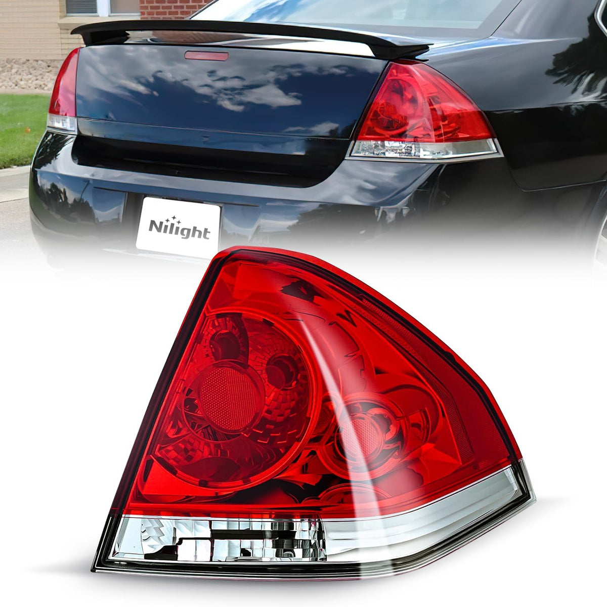 Taillight Assembly Compatible with 2006 2007 2008 2009 2010 2011 2012 ...