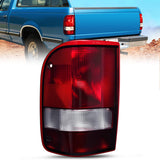 Taillight Assembly Compatible with 1993 1994 1995 1996 1997 Ford Ranger Dark Red Tail Light OE Style Rear Lamp Replacement Driver Side