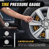 Car Emergency Kit with Jumper Cable Air Compressor Tire Repair Essential Tools First Aid Alligator Connector Electrical Kit for Travel Camping Outdoor Cars Truck SUV RV