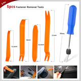 1295Pcs Car Push Retainer Clips Auto Fasteners Kit-37 Sizes Nylon Bumper Fender Rivets with 5 Fasteners Remover 10 Cable Ties for Toyota GM Ford Honda Chevy BMW Benz Audi Nissan