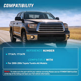 Front Struts Shocks Complete Assembly Kit Compatible with Toyota Tundra 2000 2001 2002 2003 2004 2005 2006 Front Shock Absorber Strut Coil Spring Assembly Pair Replace OE#171347L 171347R, 2PCS