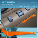Power Window Switch for 1995-2005 Chevy/GMC 15151356 901048 | for 1995 1996 1997 1998 1999 2000 2001 2002 2003 2004 2005 Chevrolet Blazer C1500 K1500 S10 Silverado GMC Jimmy Sonoma Yukon