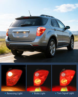 Taillight Assembly for 2010 2011 2012 2013 2014 2015 Chevy Equinox | Tail Light OE Style Rear Lamp Replacement Passenger Side