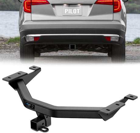 Class 3 Trailer Hitch Fits Honda Pilot 2016-2022 & Acura MDX 2014-2020, 2 inch Hitch Receiver Multi-Fit Hitch to Receive Ball Mount Cargo Carrier Bike Rack Tow Hook