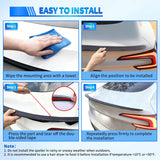 Spoiler Fit for Tesla Model 3 Highland 2024 Spoilers for Cars Rear Spoiler Wing Sporty Rear Trunk Lip Exterior Accessories No-Drill Installation ABS Carbon Fiber Pattern, Glossy Black