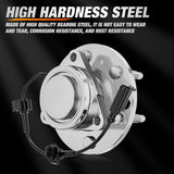 Front Wheel Hub and Bearing Assembly for 2007–2014 Chevy Tahoe Suburban 1500, 2007–2013 Silverado 1500 (New Body Style), GMC Yukon XL Sierra 1500, Cadillac Escalade ESV (2WD), 515097-2Pack
