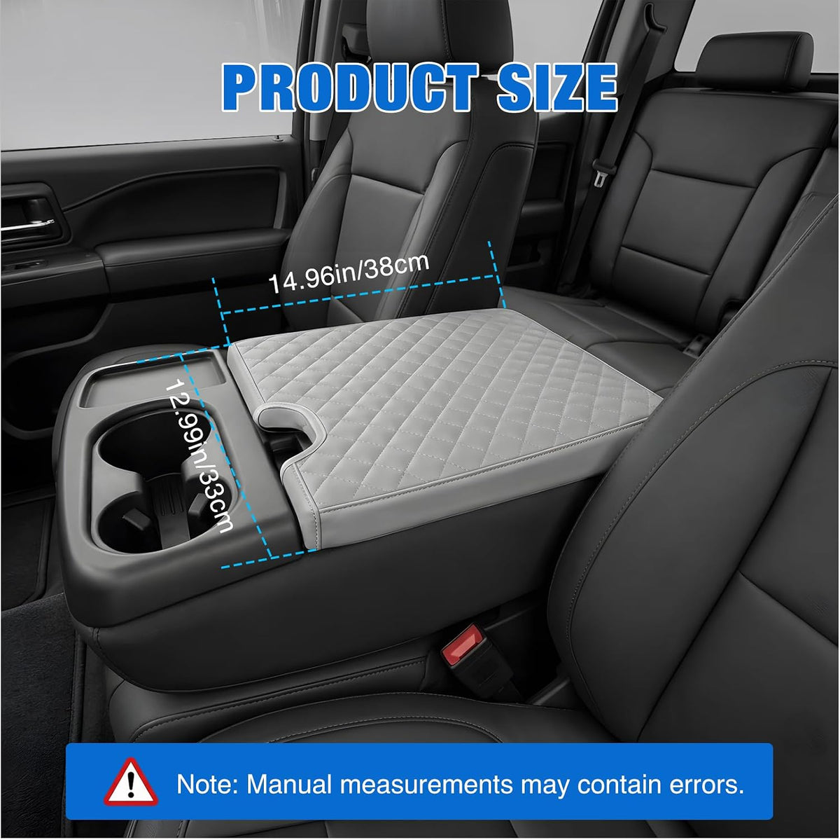 Center Console Cover for Ford F150 F250 F350 F450 F550 2015-2025