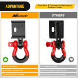 2009-2024 Toyota Tacoma Demon Front Tow Hook 3/4¡± D-Ring Shackle Nilight