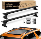 Roof Rack Cross Bars Compatible with Chevrolet Chevy Traverse 2022 2023 2024 with Side Rails, Adjustable Aluminum Less Wind Noise Car Crossbars for Cargo Carrier Luggage Kayak Tent Snowboard