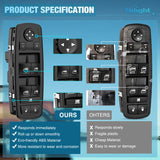 Driver Power Window Switch Replacement for 2008 2009 Chrysler/Dodge | for 2008 2009 Chrysler Town & Country /Dodge Grand Caravan 920-401 04602535AC 04602535AD 04602535AE 04602535AF 04602535AG