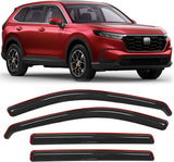 in Channel Rain Guard for Honda CR-V (CRV) 2023 2024 2025 2026, Window Deflectors Window Visors Rain Sun Wind Guards Shade Deflectors for Cars, Smoke Tinted, 4PCS