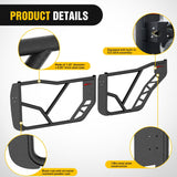 Tube Doors Compatible with Ford Bronco 4-Door 2021 2022 2023 2024 2025，Off Road Front Rear Tubular Doors 4PCS