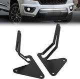 Lower Hidden Bumper Mounting Brackets for Colorado Canyon 4WD/2WD | Fit 2015-2022 Chevy Colorado 4WD/2WD 2015-2022 GMC Canyon 4WD/2WD,Designed for 30 Inch Single Row LED Light Bar
