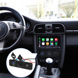 4 in 1 Charger Socket Panel PD Type C and QC 3.0 USB with LED Voltmeter Display and Cigarette Lighter Power Cutoff Switch for Cars Trucks UTV ATV