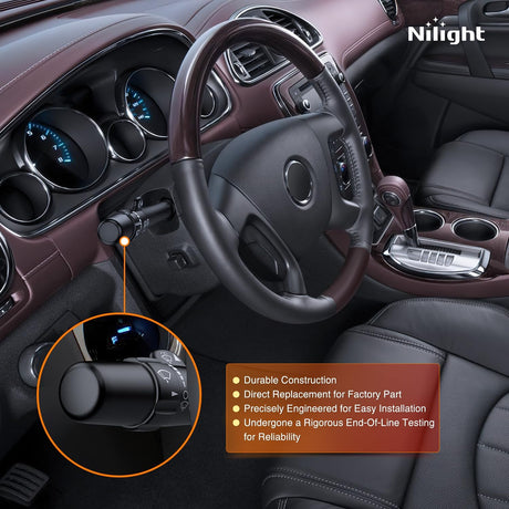 Turn Signal Switch Compatible with 2003 2004 2005 2006 Chevy Avalanche Suburban Tahoe 2003-2007 GMC Sierra Yukon 2003-2006 Cadillac Escalade Windshield Wiper Combination