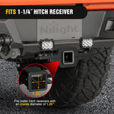 1-1/4 inch Towing Hitch Mount Bracket for Truck Trailer RV SUV Pick Up fit Dual LED Work Light Reverse Rear Back Up Off Road Lights(Towing Hitch Mount Bracket) Without Light