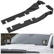 Ditch Light Hood Hinges Mounts For 2009-2018 Dodge RAM 1500 2500 3500 Nilight
