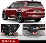 4 Pin Trailer Wiring Harness Kit 56406 Vehicle Standard 4 Way Connector Custom for 2019 2020 2021 2022 2023 Jeep Cherokee Simple Fit Tow Hitch Harness